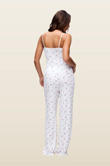 Sweetheart Pajama Cami | Rosette — model back