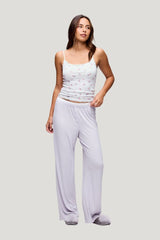 Sweetheart Pajama Cami | Rosette — model side