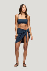 Swim Sarong | Crispy — model front