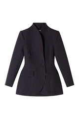 Tailored Pinstripe Blazer — packshot