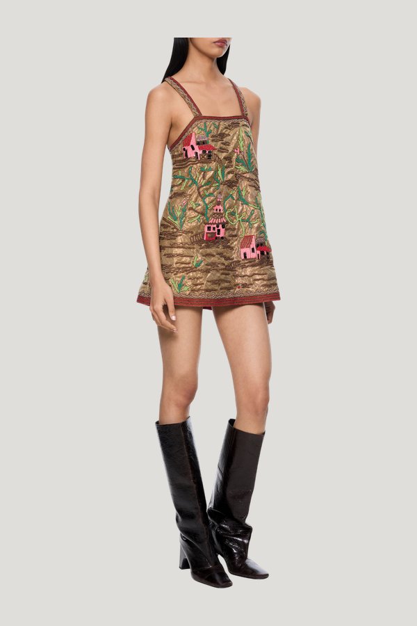 The Etta Dress — model side