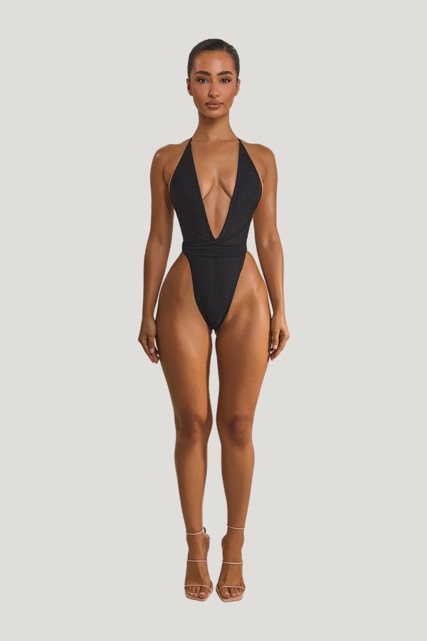 The Fishtail Swimsuit — model front