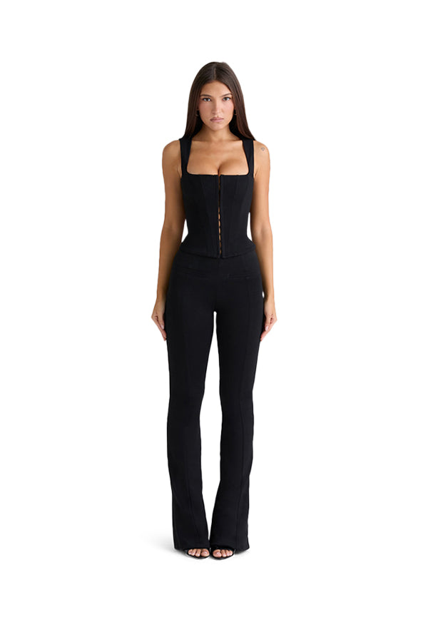 Fitted Stretch Trousers