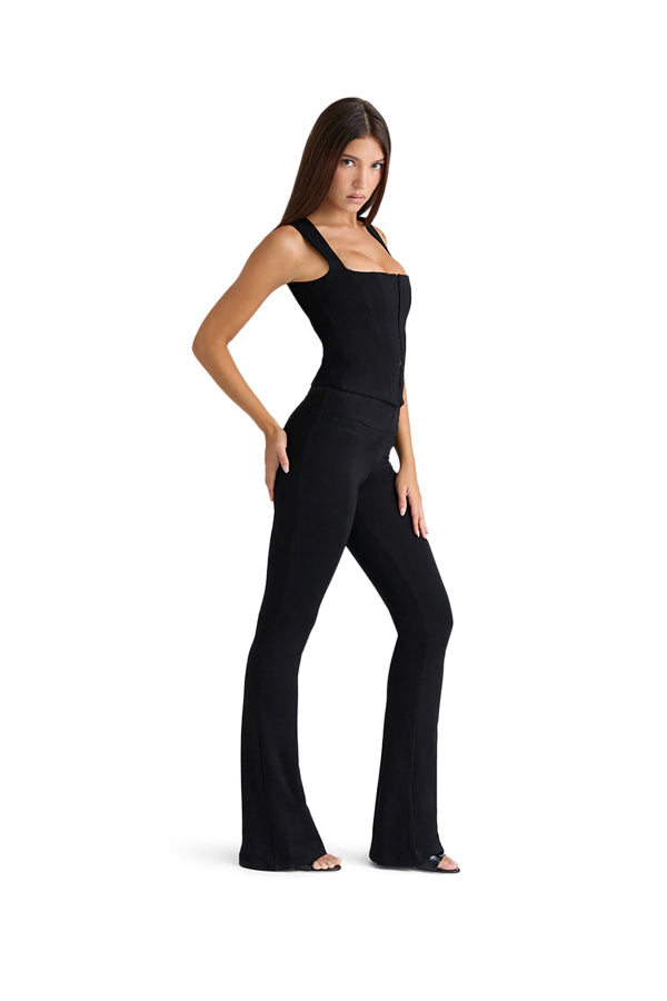 Fitted Stretch Trousers