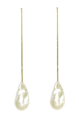 The Moon Pearl Earrings - Vermeil — packshot