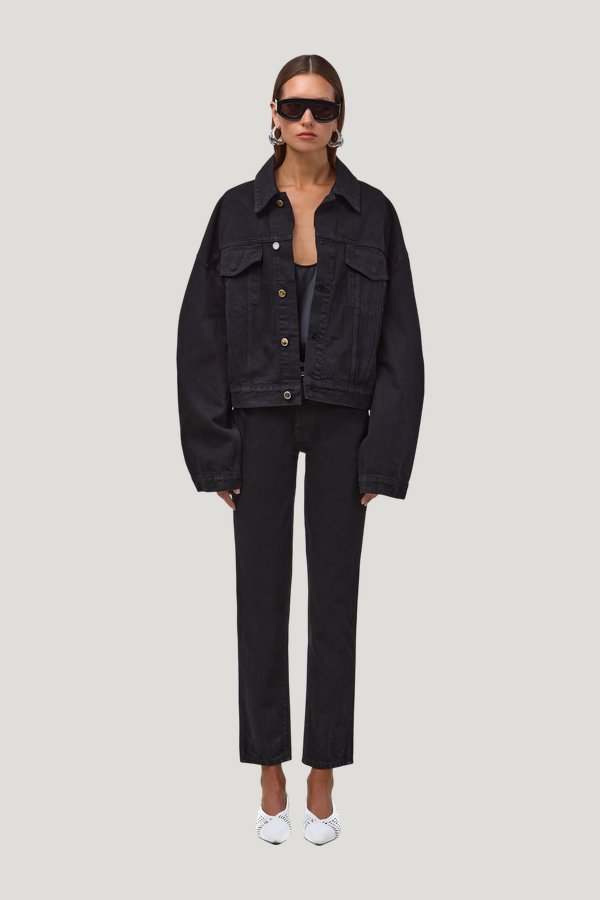 The Perfect Denim Jacket — model front