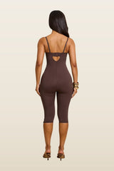 The Sculpt Jumpsuit — model back