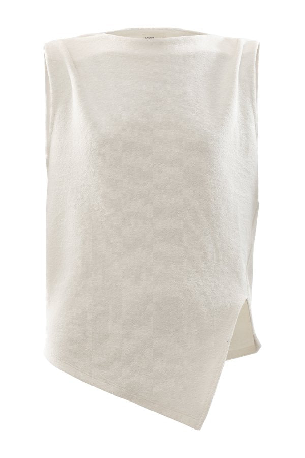 Towel Billie top in Blanc — packshot