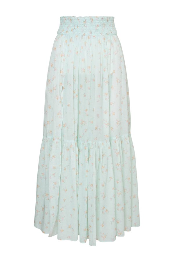 Umber Cotton Cover-Up Skirt — packshot