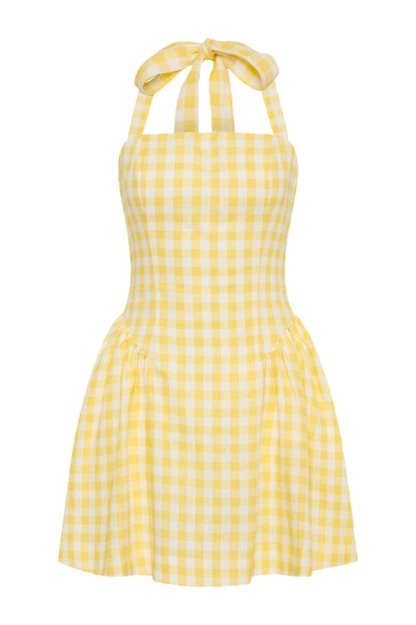 Venza Mini Dress Gingham — packshot