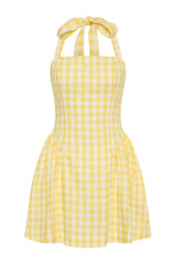 Venza Mini Dress Gingham — packshot