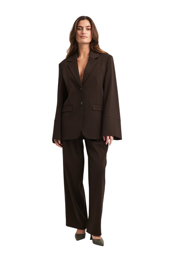 Wide High Waist Suit Pants — packshot