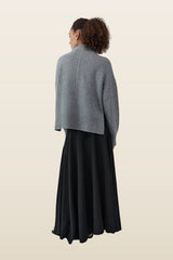 Wool Blend Mock Neck Sweater — carry 4