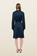 Remoir Satin Dress — model back