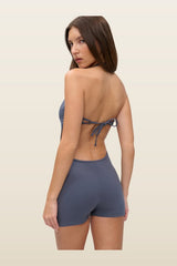 x JENNIE Jennie Cotton Bodysuit - Comet — model back