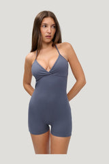 x JENNIE Jennie Cotton Bodysuit - Comet — model side