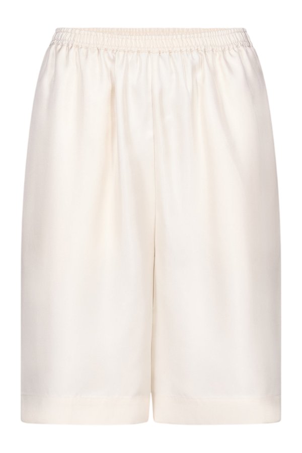 ZINIA LDS Silk twill bermuda — packshot