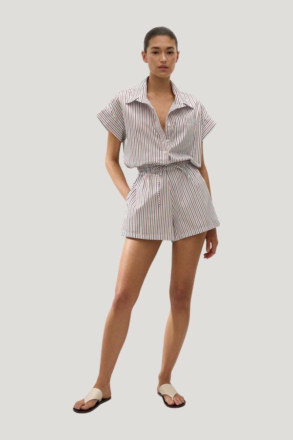 Zion Playsuit Venezia Stripe — model front