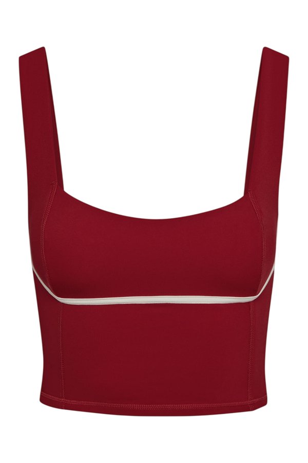 Zion Tank - Cherry/Ivory — packshot